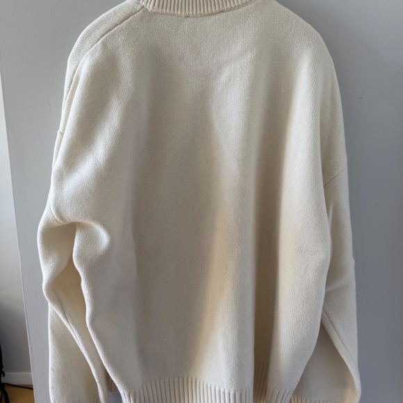 Ami Paris Off-White De Cœur Sweater Men - Picture 2 of 2